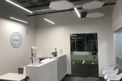 floating acoustic panels